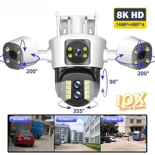 16mp security camera - 8k,