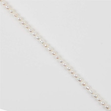 White Freshwater Cultured Rice Pearls Approx 6x5mm 38cm 1 