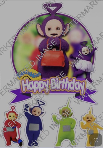 Teletubbies cake topper - ,