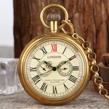 Mens vintage mechanical pocket - mechanical,
