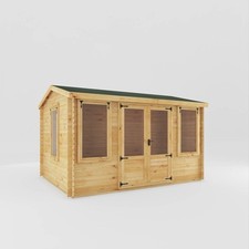 4m x 3m Wooden Log Cabin 19mm