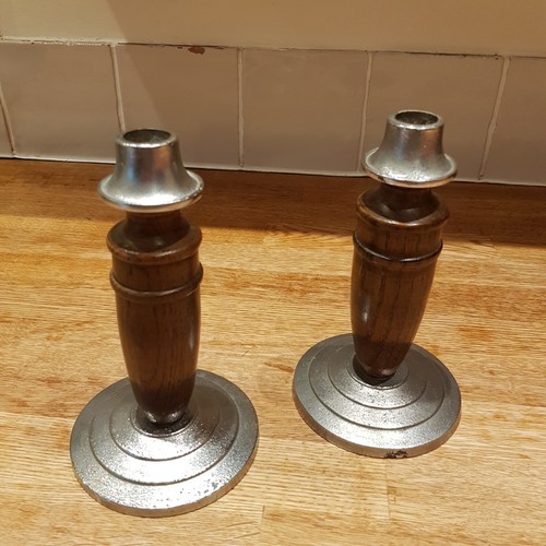 Pair vintage style wooden - pair,