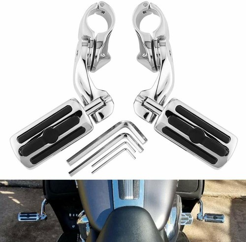 Chrome highway foot - 1-1/4",