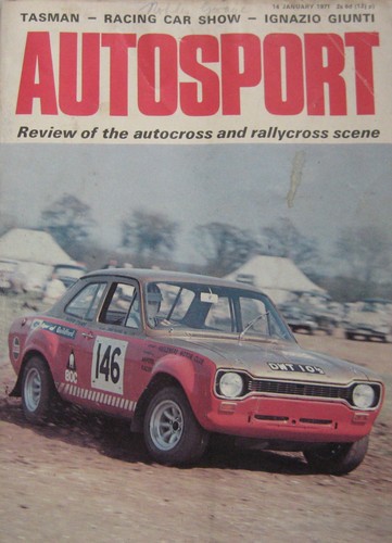 Autosport magazine january - magazine,