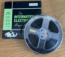 Generic 7” Reel to Reel Tape Spool with 1800’ Tape - Audio 1/4” - Used