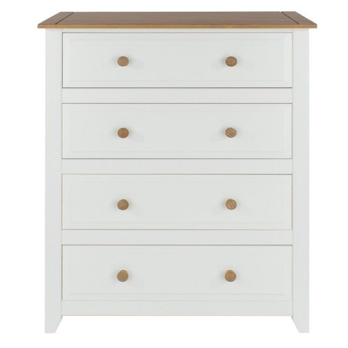 White pine wide chest - pine, of