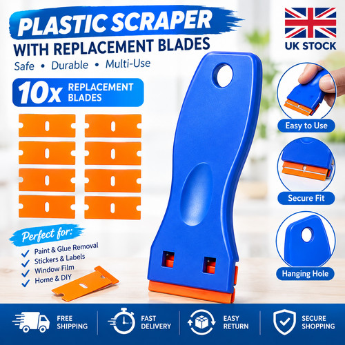 Set blue plastic car - 1,
