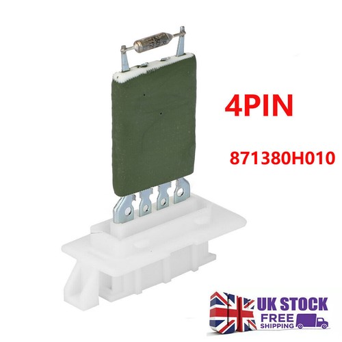 Heater blower motor - motor, resistor
