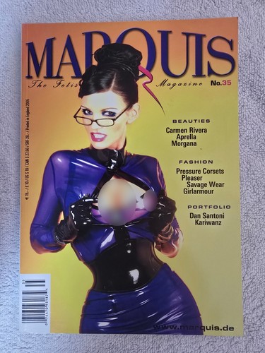 Marquis latex fetish magazine - marquis,