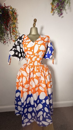New ankara african print maxi - print,