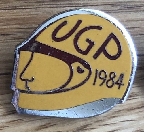 Ulster grand prix 1984 badge - grand,