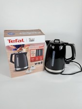 Tefal Black Collection Electric Kettle, 1.7L, Fast Boil, Cordless Kettle