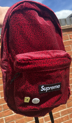 Supreme suede leopard print - suede,