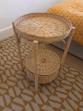 IKEA Tolkning Wicker Table x 2