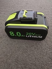 8.0Ah For Worx 20V Replacement