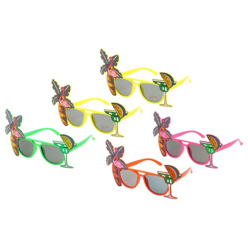 Pcs tropical parrot glasses - 5,