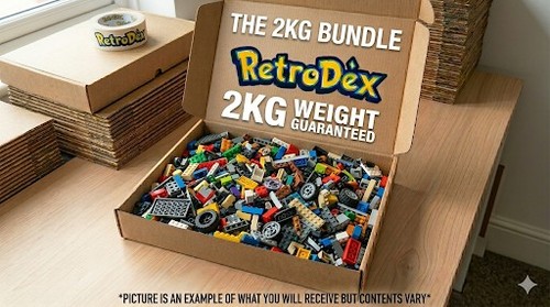 Lego 2kg job lot clean - lego,