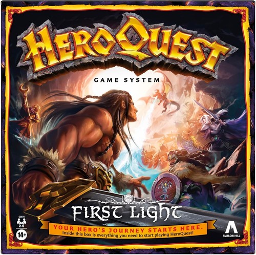 Hero quest first light board - first,
