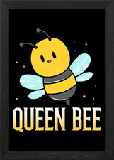 Queen Bee Framed Wall Art