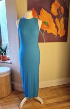 Turquoise ribbed fitted - turquoise,