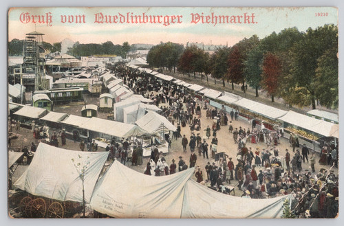 Postcard germany quedlinburg - germany,