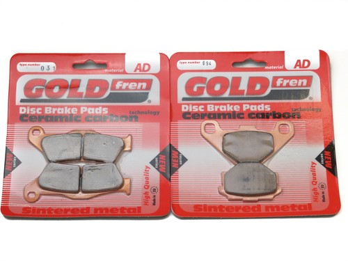 Brake pads front rear - brake, for