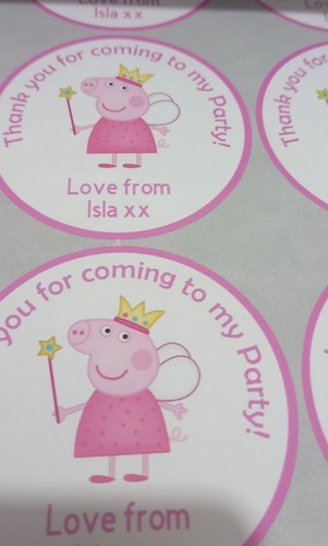 Personalised birthday stickers - birthday,