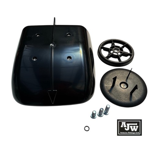 Black winglet small - black,