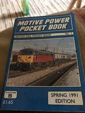 British Rail Pocket Book, No. 1: Motive Power Pocket Book, Spr... Paperback Book
