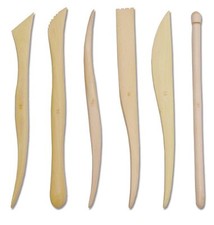 Set of 6 Wooden Modelling
