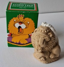 Vintage Avon "Lord Leo" Lion Men's Soap On A Rope With Original Box, Unused