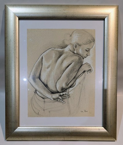 Framed print francine - by,
