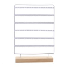 126 Holes Earrings Jewelry Display Rack Ear Studs Show Stand Organizer Holder UK