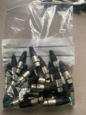 25 Neutrik Female XLR Old Type Used Connectors