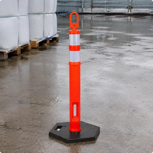 Traffic marker post - traffic,