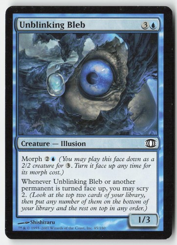 Mtg unblinking bleb - unblinking,