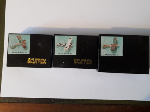 Skytrex ww1 metal aircraft - metal,