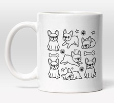 Cute French Bulldog Mug, Dog