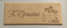 Personalised stable door - stable,