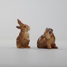 Beswick, 2 x Rabbits, 823, 824
