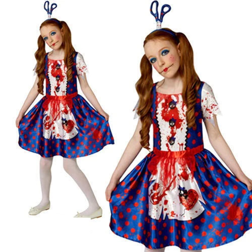 Zombie rag doll costume - zombie,
