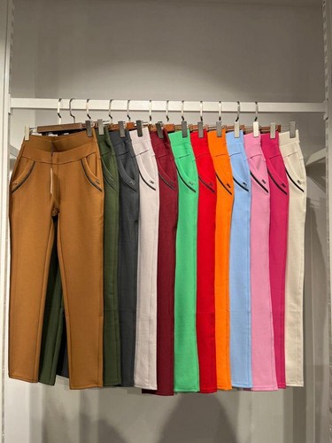Ladies coloured elasticated - ladies,