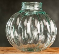 2 Vases Jars Containers Glass