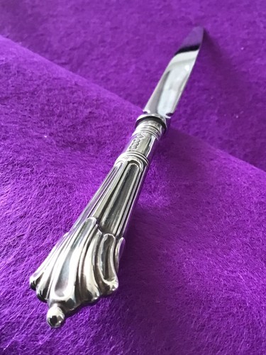 Silver hallmarked envelope - silver,