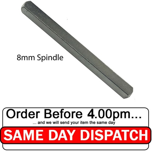 8mm steel bar - plain, spindle