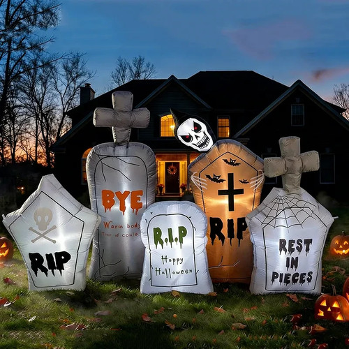 Halloween inflatable graveyard - inflatable,