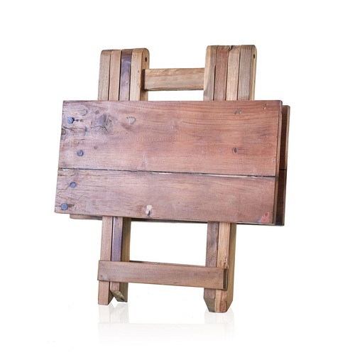 Square folding coffee table - folding,