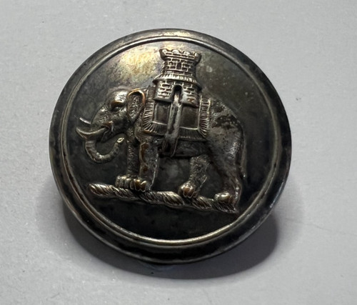 Antique livery button elephant - livery,