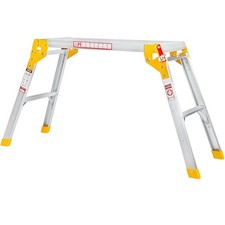 Aluminium step ladder - aluminium,