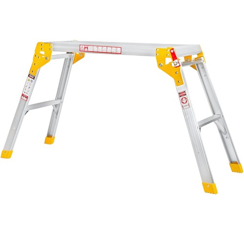 Aluminium step ladder - aluminium, up